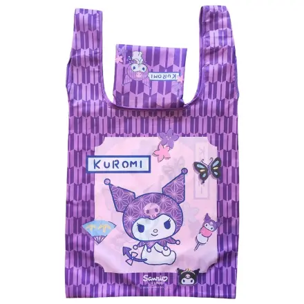 Sanrio Tragetasche Kuromi Japanese faltbar Produktfoto