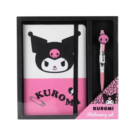 Sanrio Notebook mit Pen Gift Set Kuromi Produktfoto
