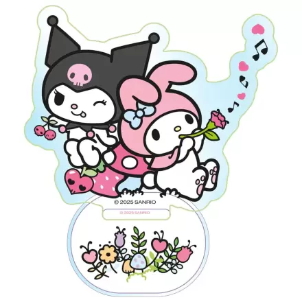 Sanrio Acryl Ständer Kuromi & My Melody Holographic 6 cm Produktfoto