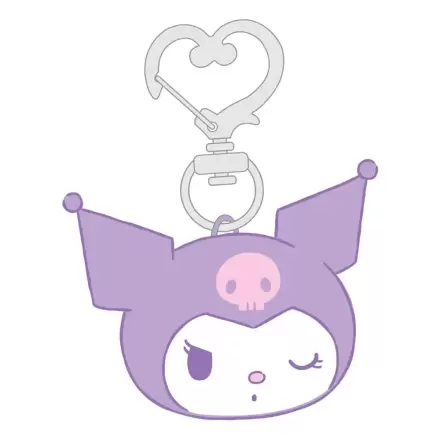 Sanrio Plüsch Schlüsselanhänger Kuromi Produktfoto