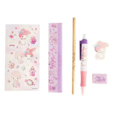 Sanrio Schreibwaren Set 6er-Pack My Melody Produktfoto