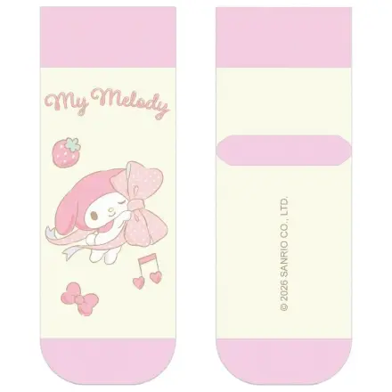 Sanrio Socken My Melody Big Ribbon Short 36-40 Produktfoto