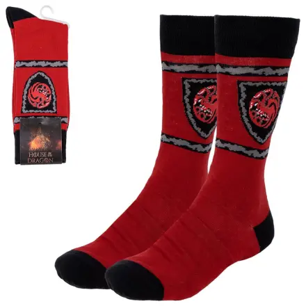 House of the Dragon Wappen Erwachsene Lange Socken 40/46 Produktfoto