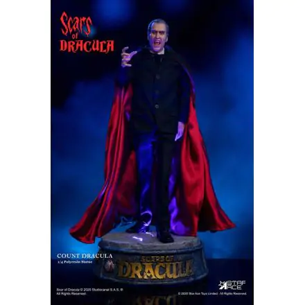 Dracula Nächte des Entsetzens Statue 1/4 Count Dracula 2.0 53 cm Produktfoto