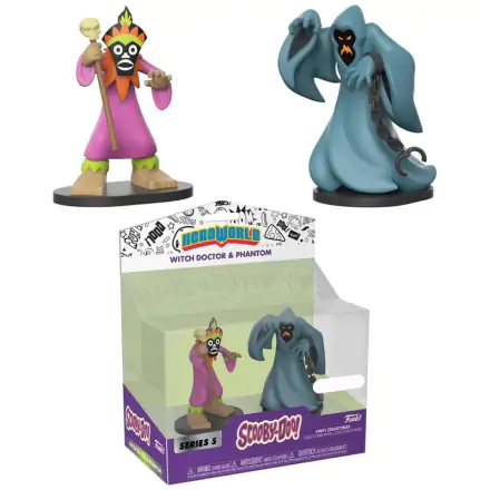 Scooby Doo Hero World Witch Doctor & Phantom Exclusive Vinyl Figur 2er Pack Produktfoto