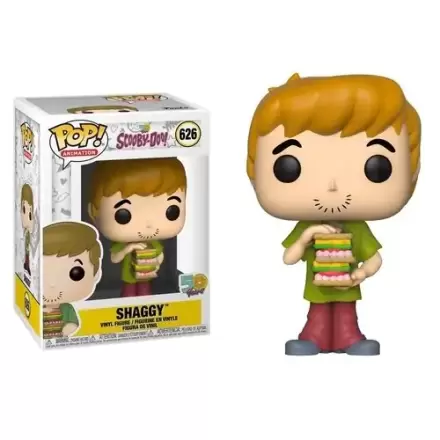 Scooby Doo POP! Animation Vinyl Figur Shaggy w/ Sandwich 9 cm Produktfoto