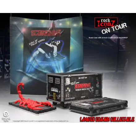 Scorpions Rock Ikonz On Tour World Tour 1984 Road Case Statue + Bühnen-Hintergrund Produktfoto