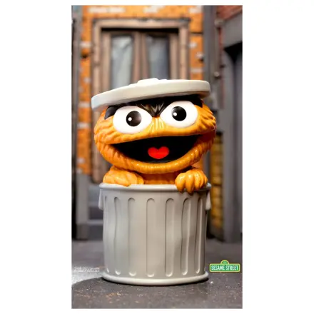 Sesame Street FUN! FUN! Vinyl Figur Oscar the Grouch (Orange) 13 cm Produktfoto