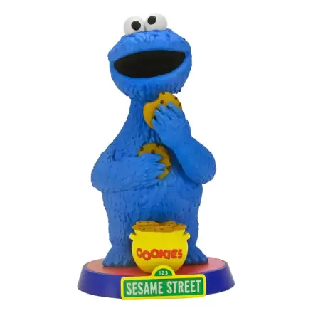 Sesamstraße Head Knocker Wackelkopf-Figur Krümelmonster 18 cm Produktfoto