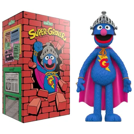 Sesame Street Supersize Vinyl Figur Super Grover 36 cm Produktfoto