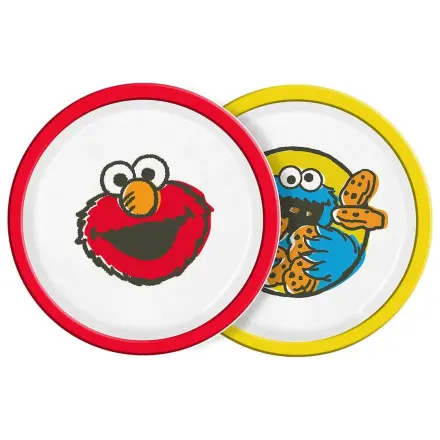 Sesame Street Teller Vintage Kids 2er-Pack 22 cm Produktfoto