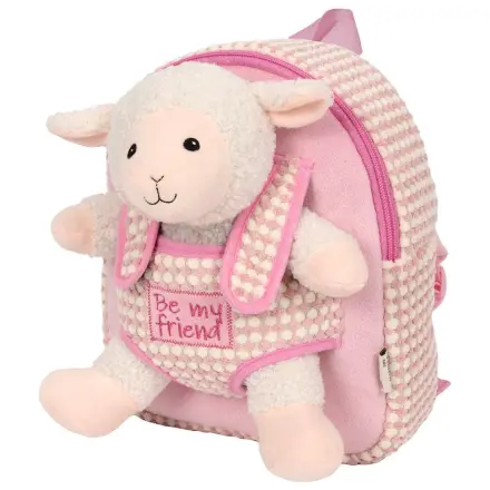 Schaf Plüsch + Rucksack 27cm Produktfoto