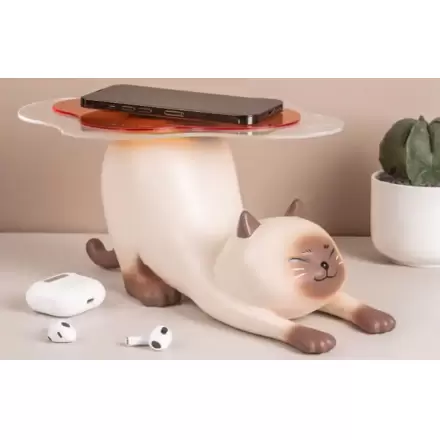 Shitaukeno Neko Figur Siamese Cat 20 cm Produktfoto