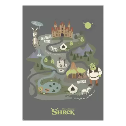 Shrek Art Print Journey to Far Far Away Limited Edition 42 x 30 cm Kunstdruck termékfotója