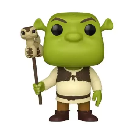 Shrek Funko POP! Movies Vinyl Figur 30th Anniversary Shrek w/Snake 9 cm termékfotója