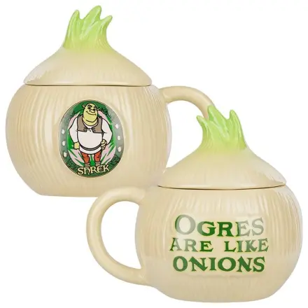 Shrek Tasse Onion mit Deckel Produktfoto