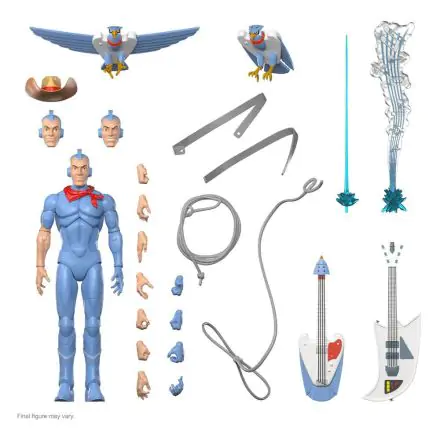 SilverHawks Ultimates Actionfigur Bluegrass 18 cm Produktfoto