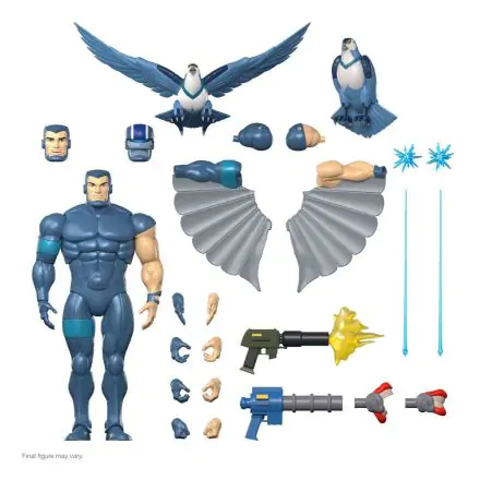 SilverHawks Ultimates Actionfigur Steelwill 18 cm Produktfoto