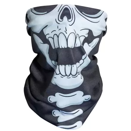 Skeleton Kostüm Schlauchschal Produktfoto