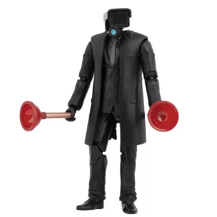 Skibidi Toilet Dark Plungerman Figur 16cm Produktfoto