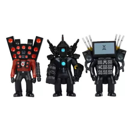 Skibidi Toilet Titan Kollektion Pack 3 Figuren Produktfoto