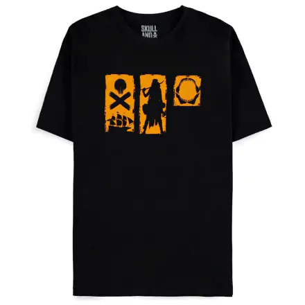 Skull & Bones Pirate Icons T-shirt Produktfoto
