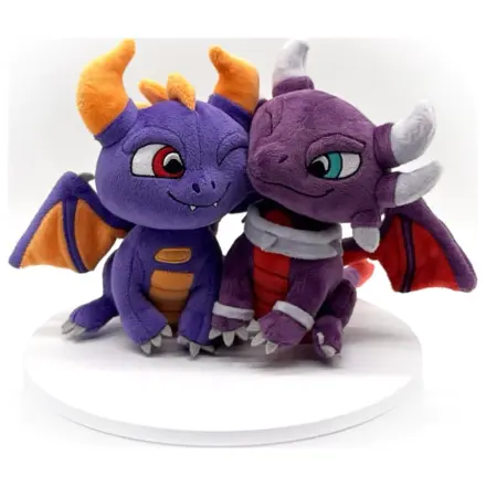 Skylanders Plüschfiguren 2er-Pack Valentine's Spyro & Cynder 15 cm Produktfoto