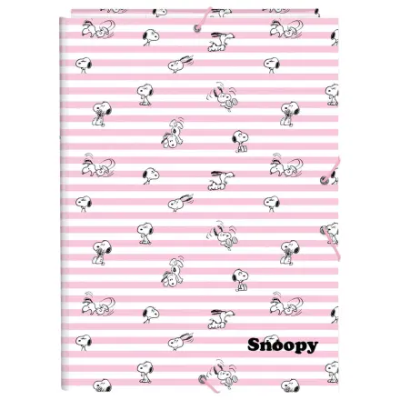Snoopy A4 Karton Sammelmappe mit Klappen Produktfoto