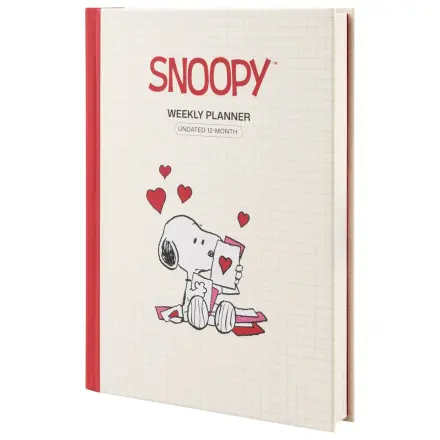 Snoopy A5 undatierter Wochenplaner Produktfoto