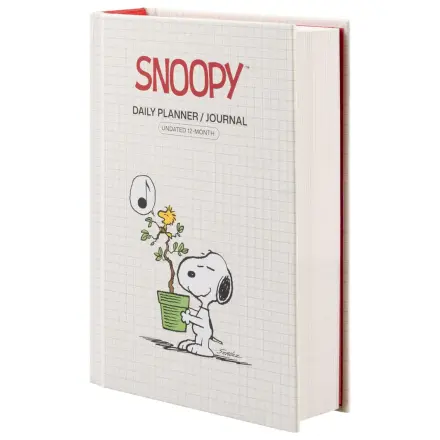 Snoopy A6 undatierter Tagesplaner Produktfoto