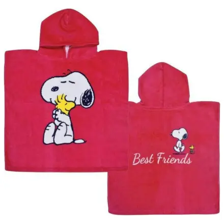 Snoopy Best Friend Strandtuch Poncho Produktfoto