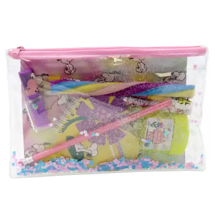 Snoopy Schreibwarenset + Mäppchen Produktfoto