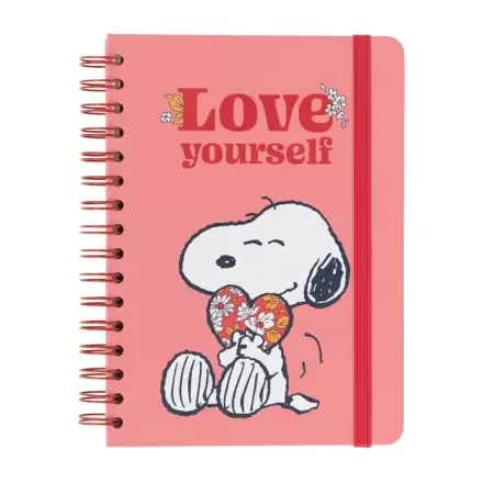 Snoopy Love Yourself A5 Notizbuch termékfotója