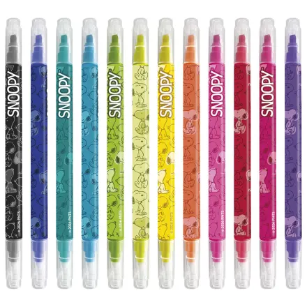 Snoopy Peanuts Set von 12 radierbaren Markern Produktfoto