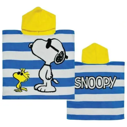 Snoopy Woodstock Strandtuch Poncho Produktfoto