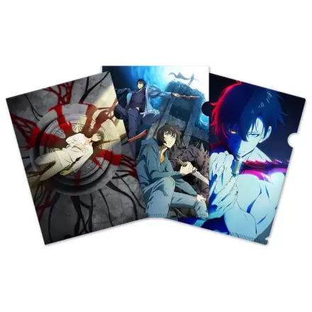 Solo Leveling Clearfile 3er-Set Produktfoto