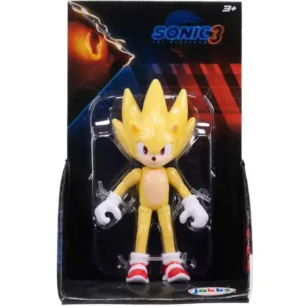Sonic 3 The Movie Super Sonic Figur 7cm Produktfoto
