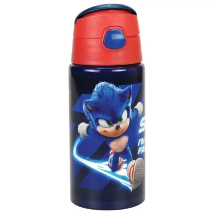 Sonic Brawn Aluminium Trinkhalm-Wasserflasche mit Aufhänger 500 ml Produktfoto