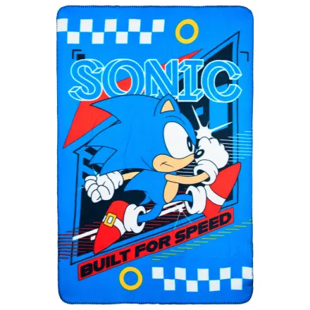 Sonic Built for Speed Fleece-Decke Produktfoto