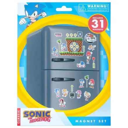Sonic Die-Cut Magnet Set Produktfoto