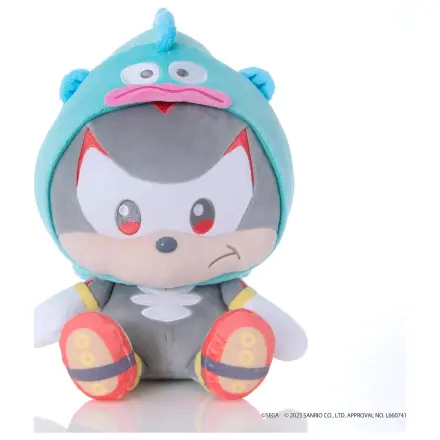 Sonic & Friends x Sanrio Shadow x Hangyodon Plüschtier 24cm Produktfoto