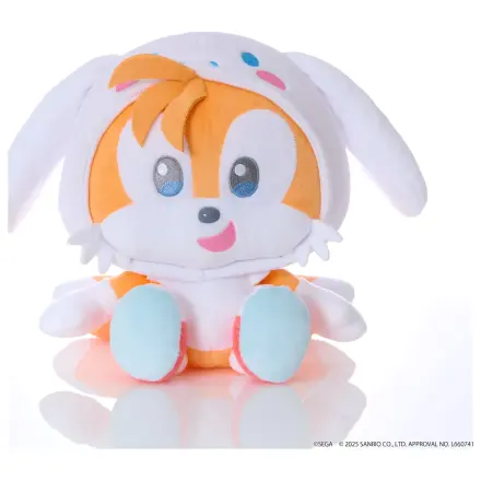 Sonic & Friends x Sanrio Tails x Cinnamoroll Plüschtier 24cm Produktfoto