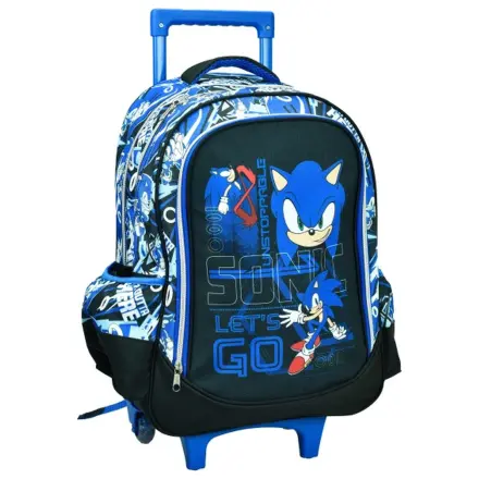 Sonic Go Fast Rolling Schultasche, Tasche 46 cm Produktfoto