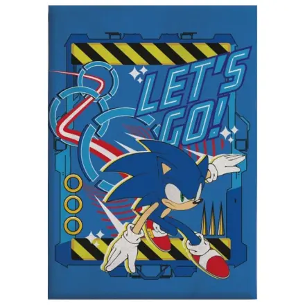 Sonic Let's Go Decke 110x150cm Produktfoto