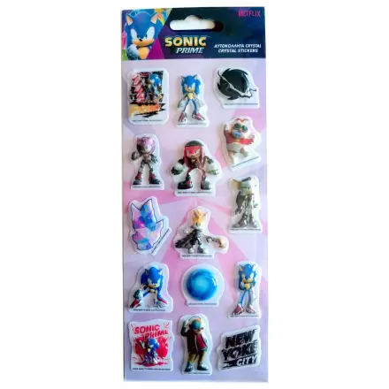 Sonic Prime Blasenaufkleber Produktfoto