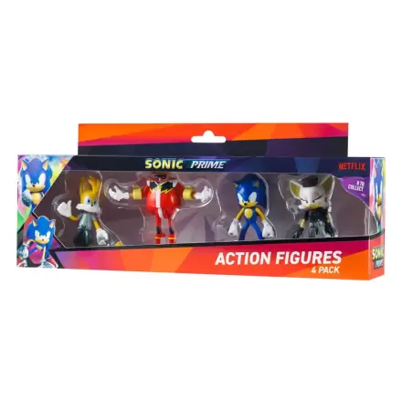 Sonic Prime Actionfigur 4-Pack S1 7 cm termékfotója