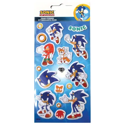 Sonic Ring Plüschschaum Aufkleber Set Produktfoto