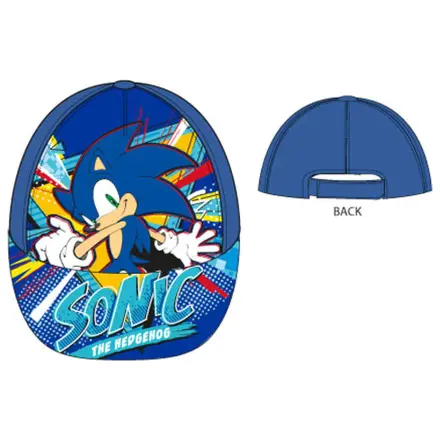 Sonic Ring Runner blaue Kinder Baseball Cap 52 cm Produktfoto
