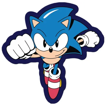 Sonic Run geformtes Kissen Produktfoto
