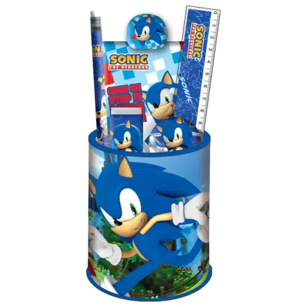 Sonic Rush Schreibwaren-Set 7 Teile Produktfoto